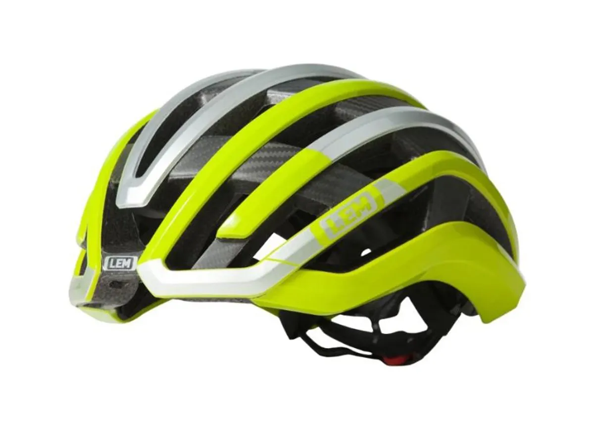 LEM MotivAir Road Bike Helmet - Flo Yellow