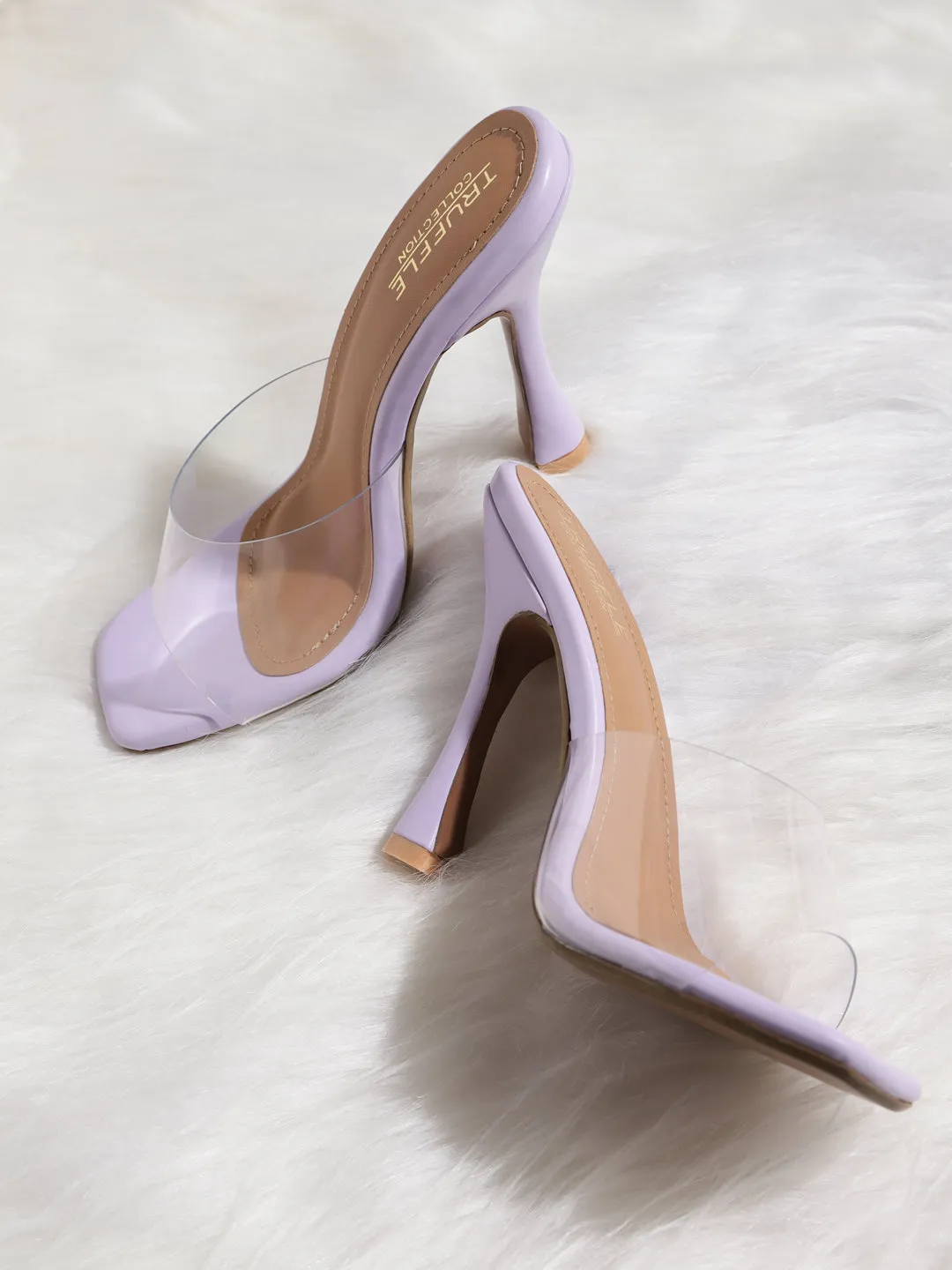 Lilac Purple PU Stiletto Mules (TC-ST-1348-LILPU)