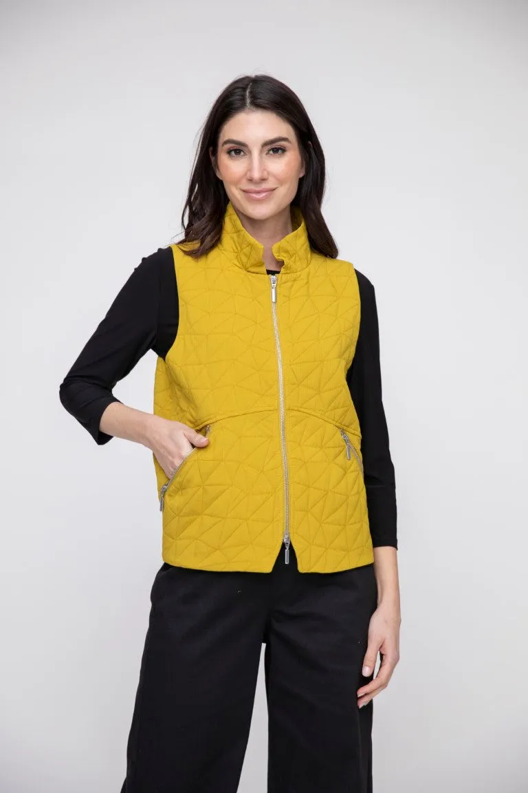 LIV BY HABITAT CITY VEST - GOLD - 230634GLD