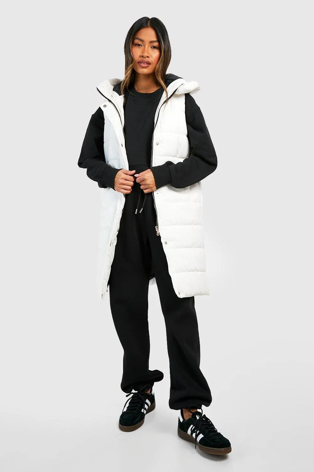 Longline Hooded Vest