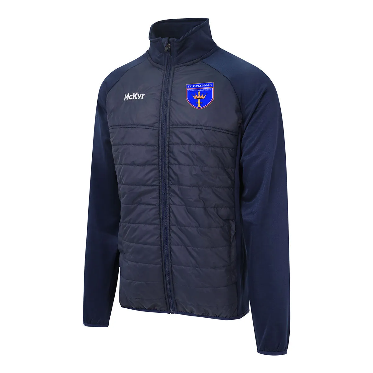 Mc Keever St Dympna's GFC Luton Core 22 Hybrid Jacket - Youth - Navy