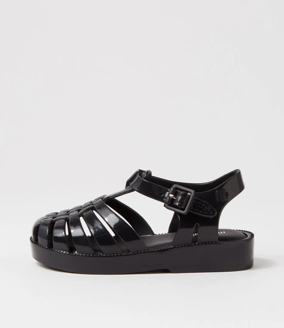 MELISSA Melissa Possession Tot Black Pvc Sandals