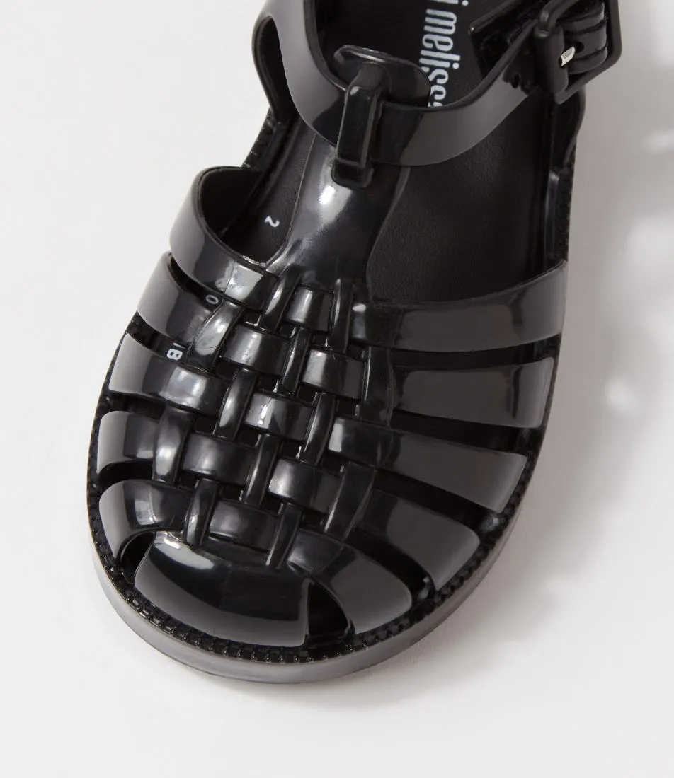 MELISSA Melissa Possession Tot Black Pvc Sandals