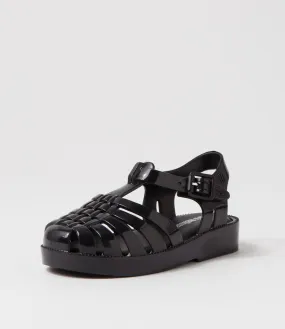 MELISSA Melissa Possession Tot Black Pvc Sandals