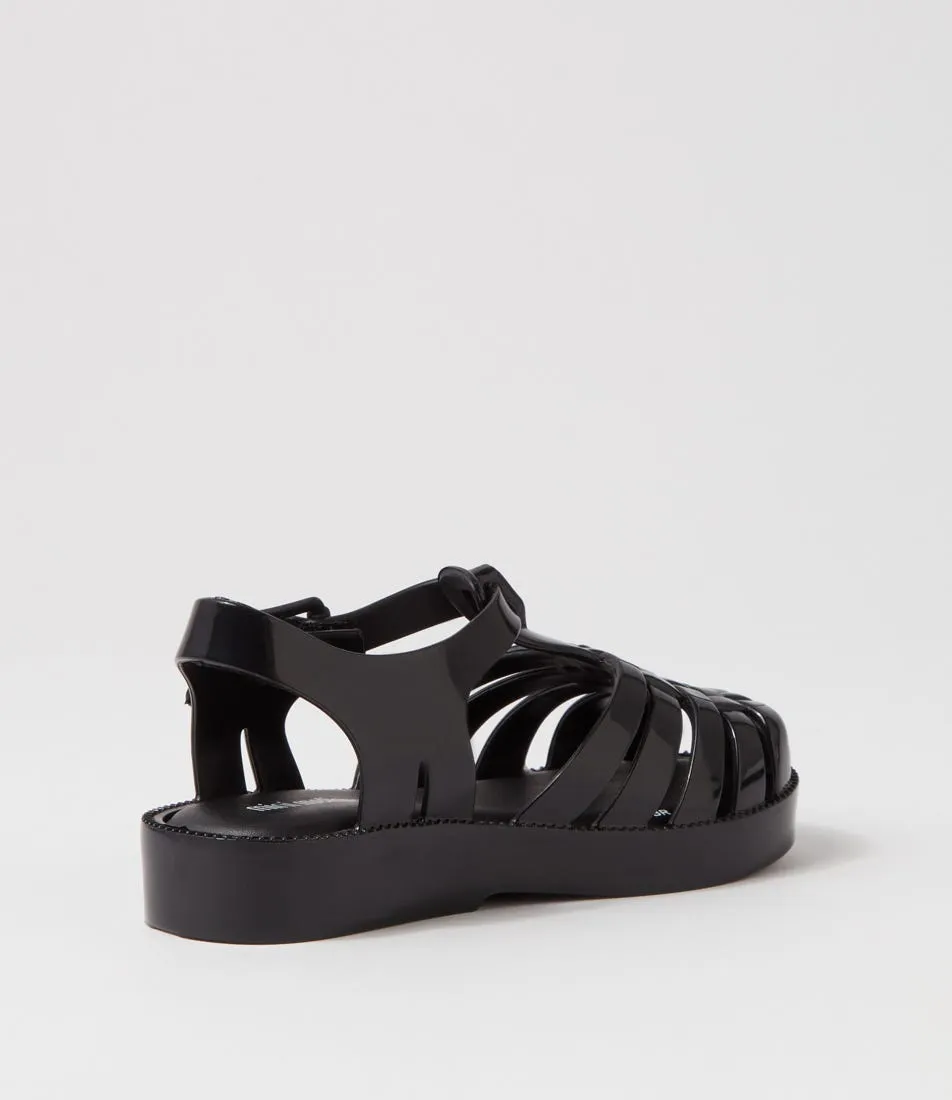 MELISSA Melissa Possession Tot Black Pvc Sandals