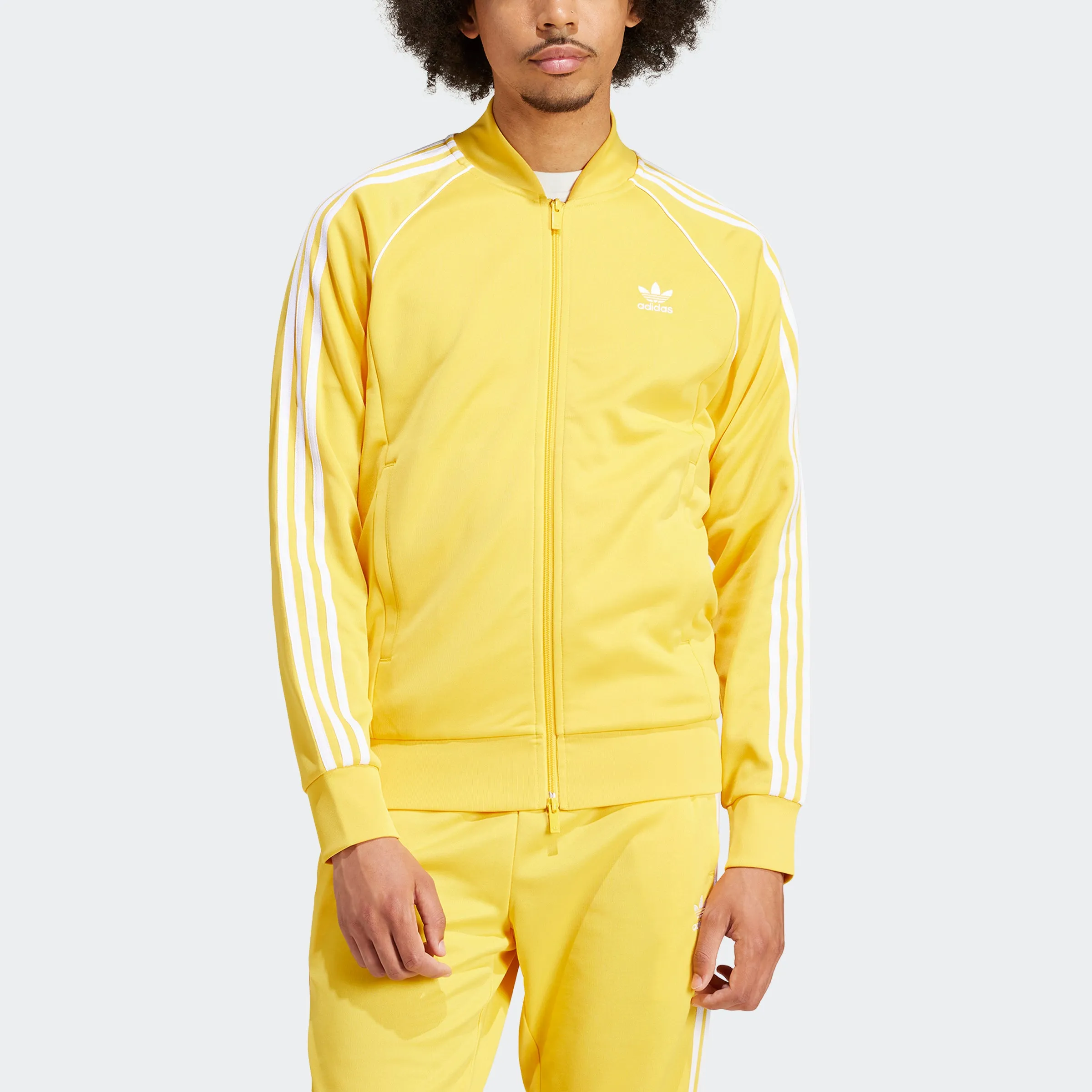 Men's adidas Originals Adicolor Classics SST Track Jacket Bold Gold