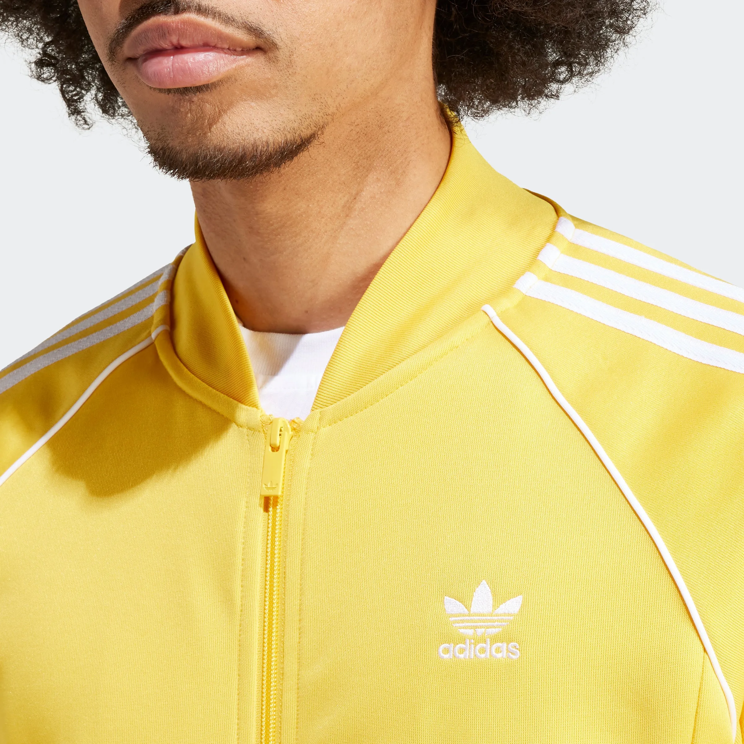 Men's adidas Originals Adicolor Classics SST Track Jacket Bold Gold