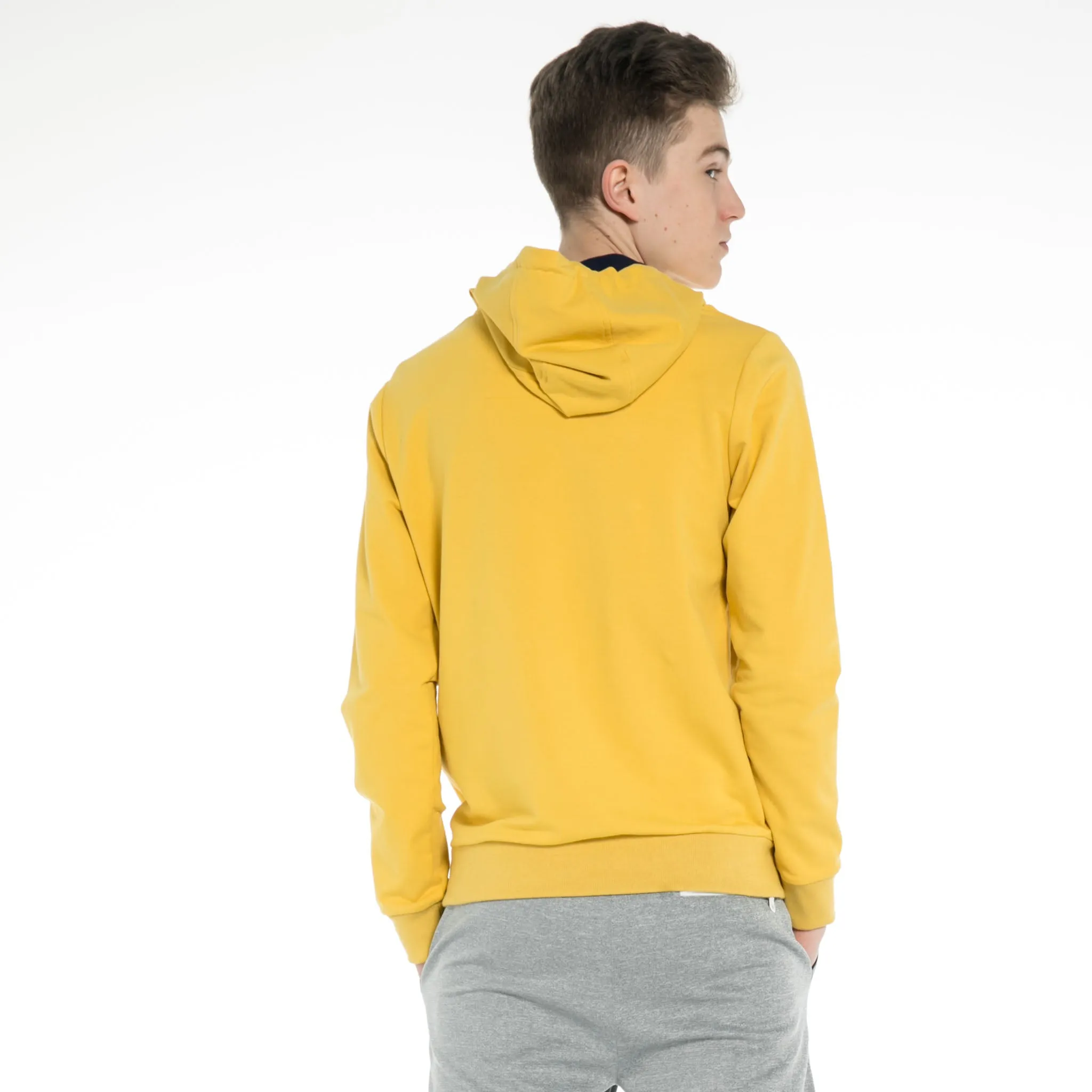 Mens Classic Jumper Contrast color Hoodie Sweatshirt RRP 35 UK Stock