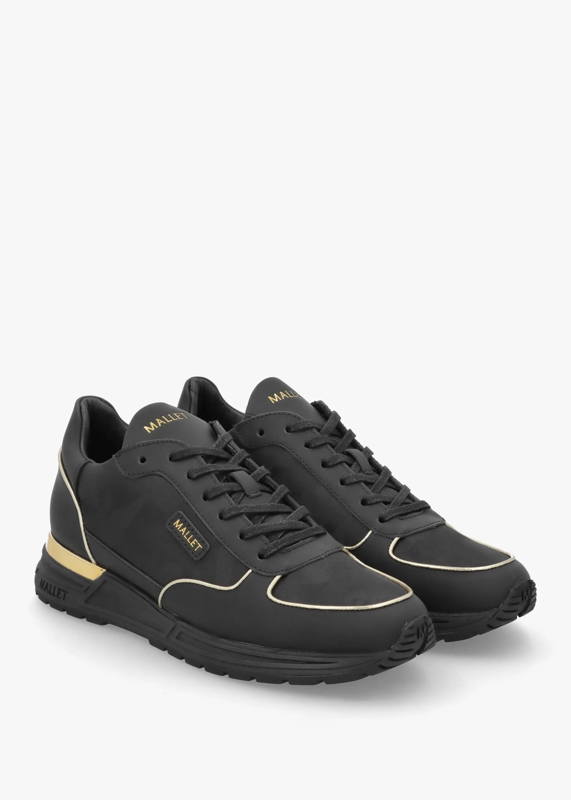 Men’s Popham Lite Triple Black Gold Camo Trainers