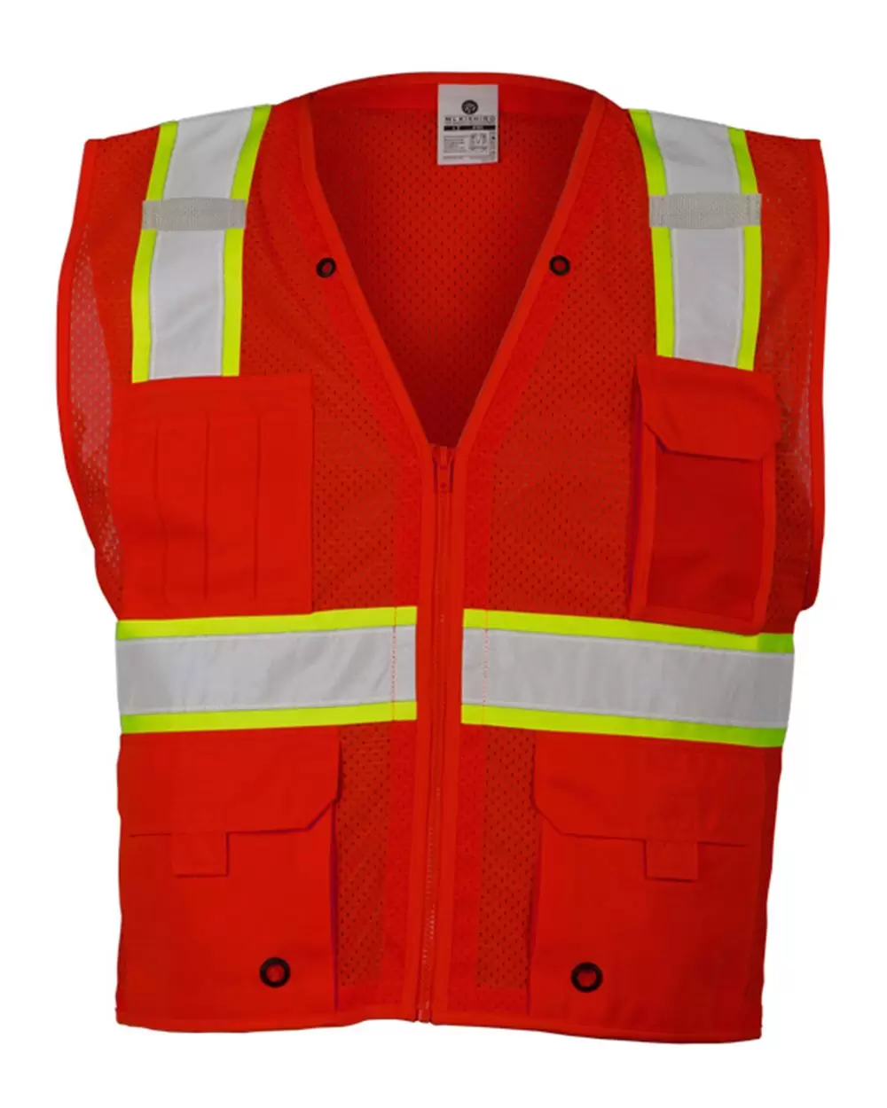 ML Kishigo B100-103 Enhanced Visibility Multi-Pocket Mesh Vest SKU: B100-103