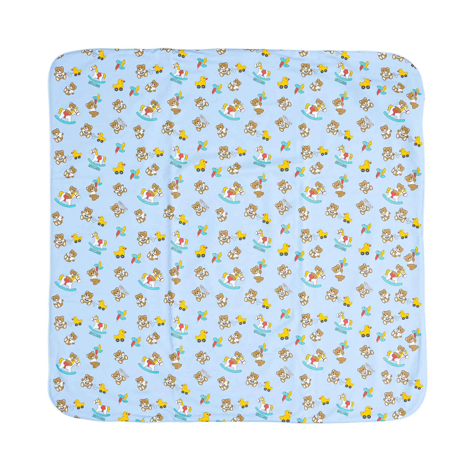 Moschino Kids New Born Blanket, One Size