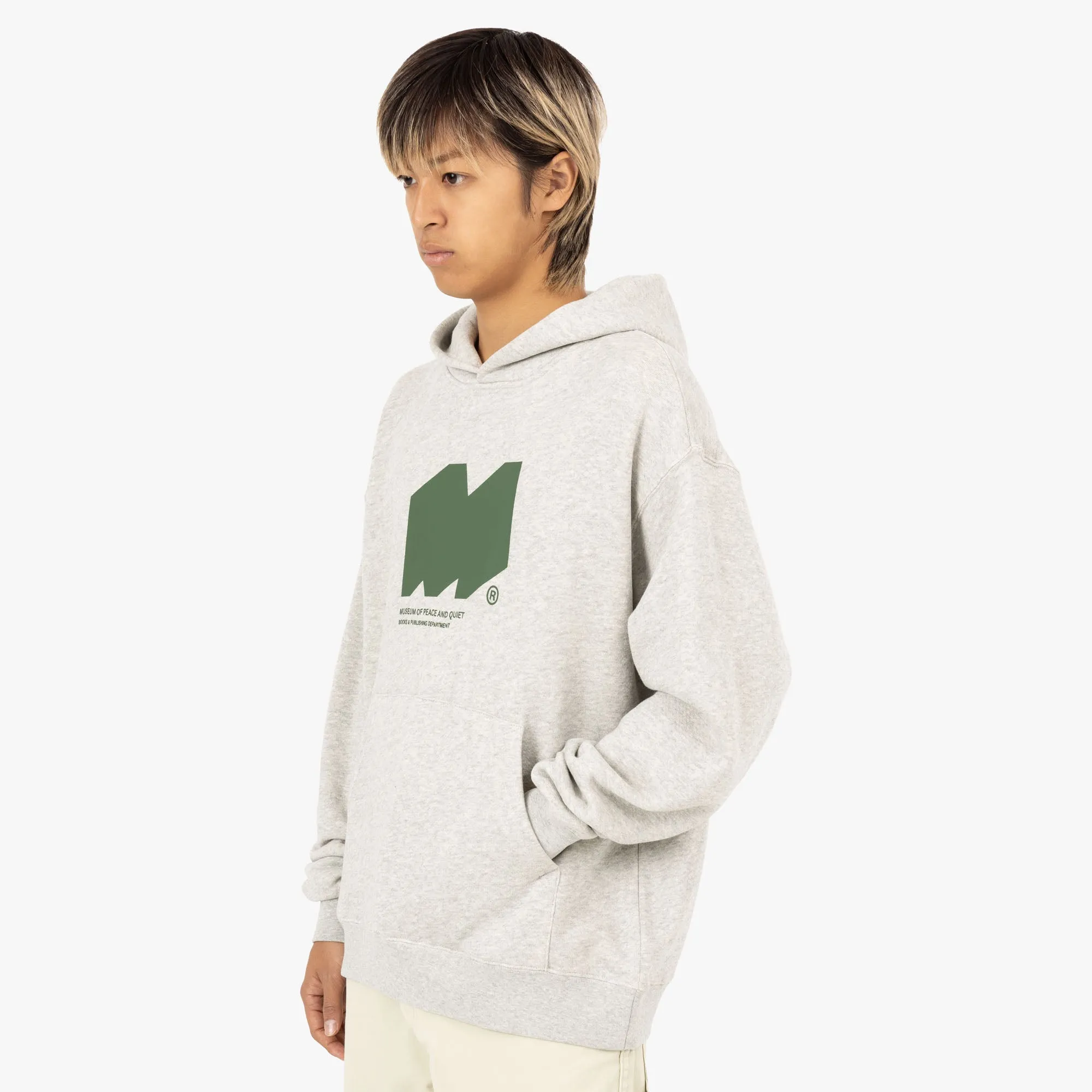 Museum of Peace & Quiet Museum Publishing Pullover Hoodie / Heather