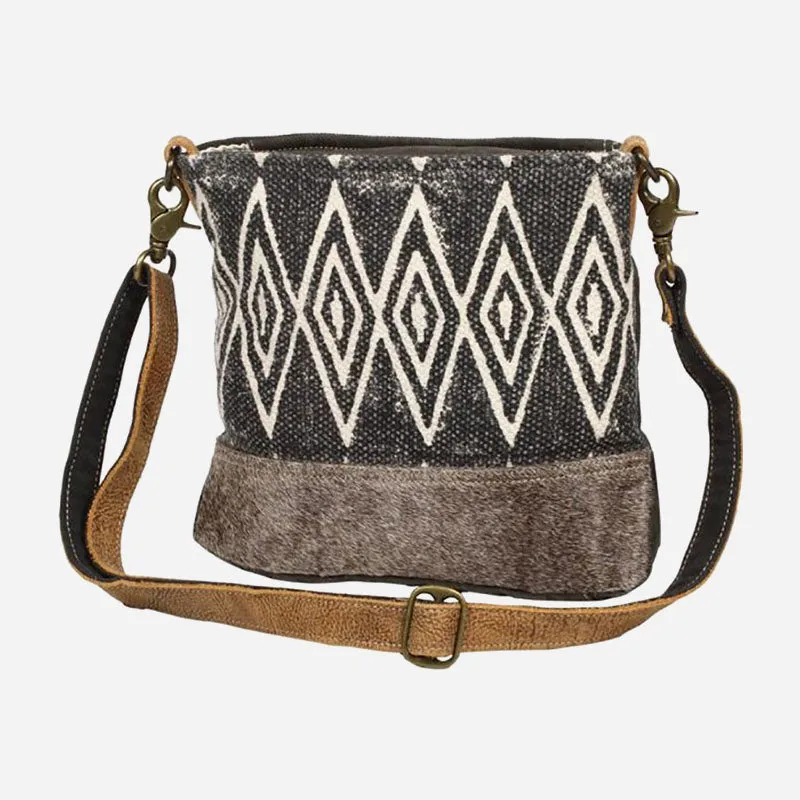 Myra Azure Printed Shoulder Bag