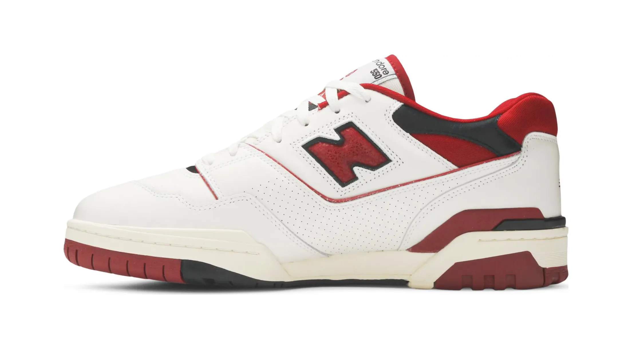 NEW BALANCE 550 AIME LEON DORE WHITE RED