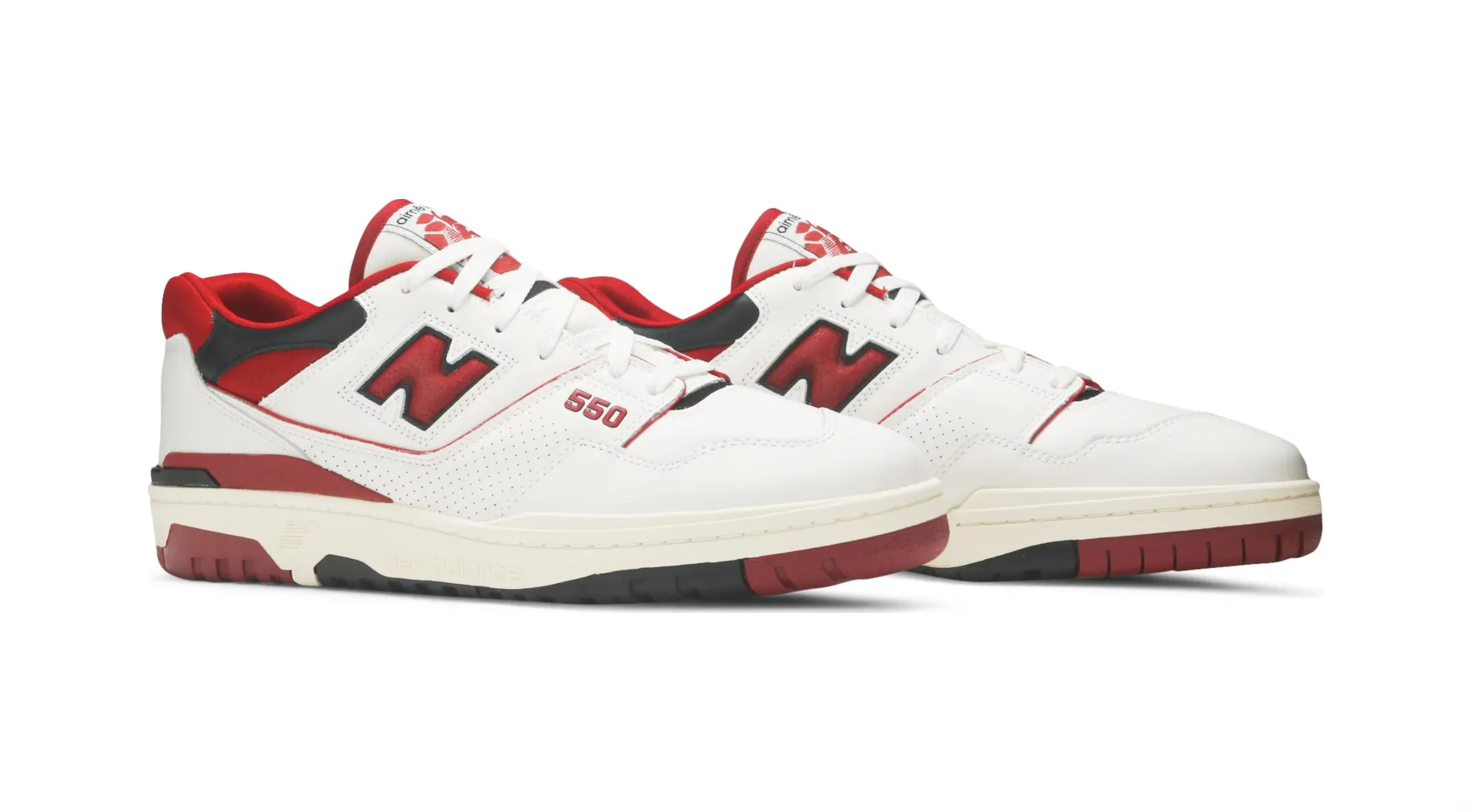 NEW BALANCE 550 AIME LEON DORE WHITE RED