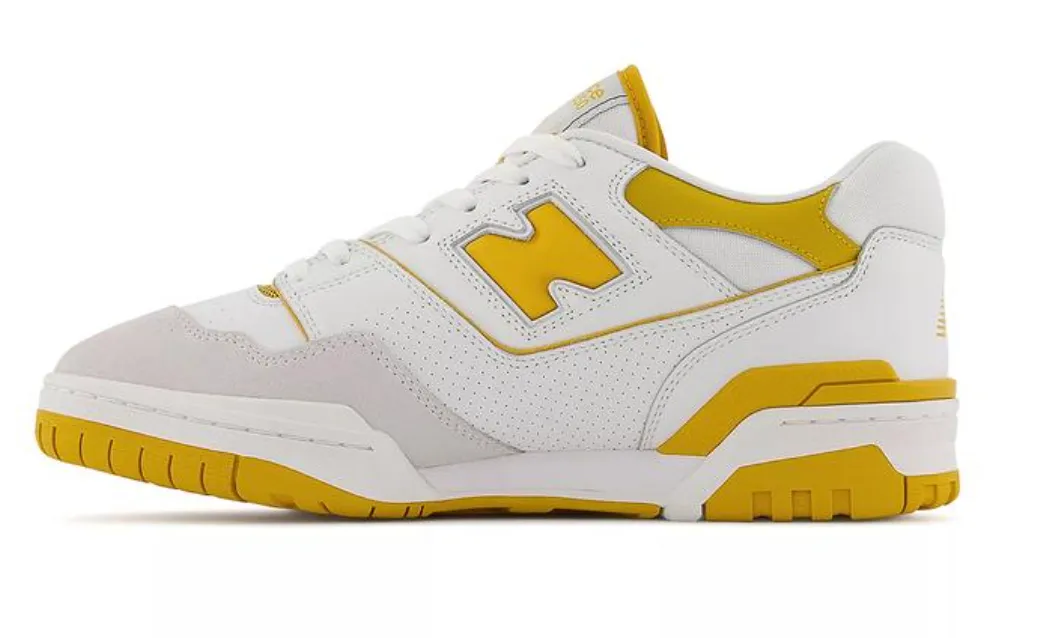 NEW BALANCE 550 SEA SALT VARSITY GOLD