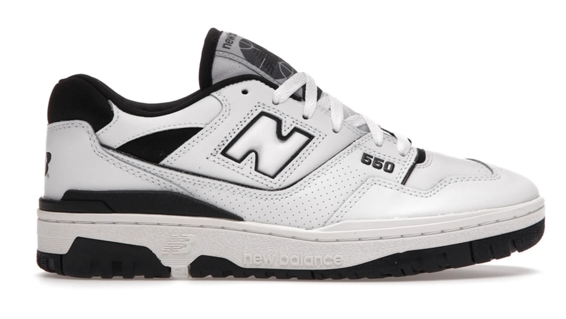 NEW BALANCE 550 WHITE BLACK