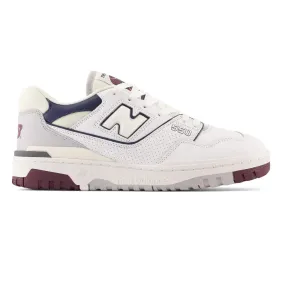 NEW BALANCE 550 WHITE MAROON NATURAL INDIGO