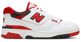 NEW BALANCE 550 WHITE RED