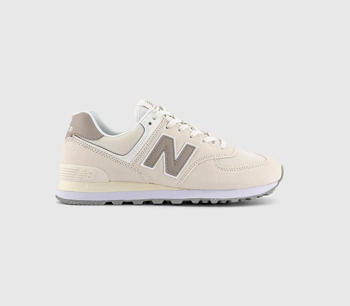 New Balance 574 Trainers Beige White