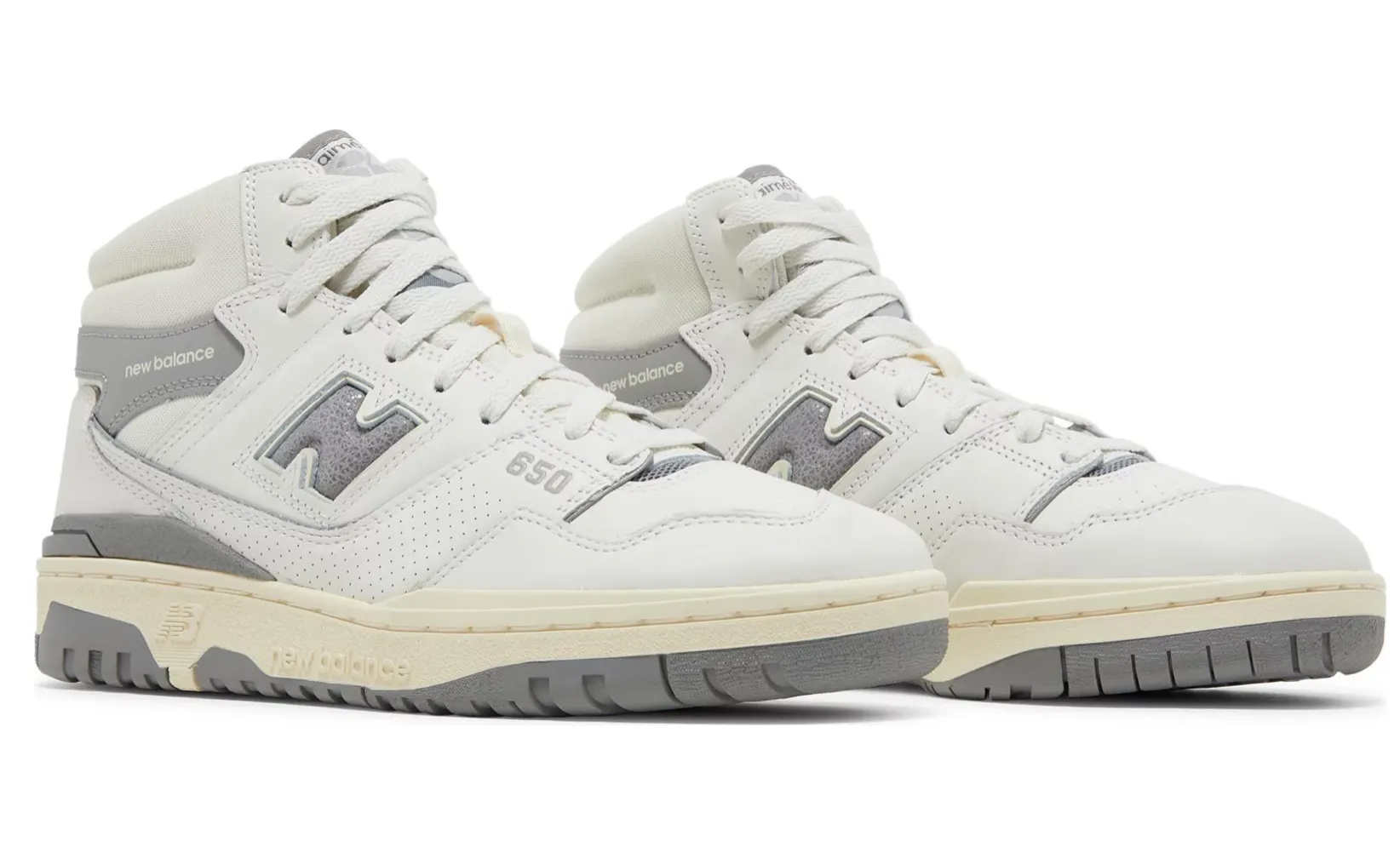 NEW BALANCE 650R AIME LEON DORE WHITE GREY