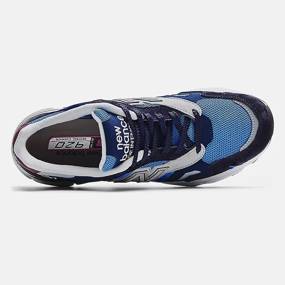 NEW BALANCE 920 MADE IN UK BLUE BURGUNDY