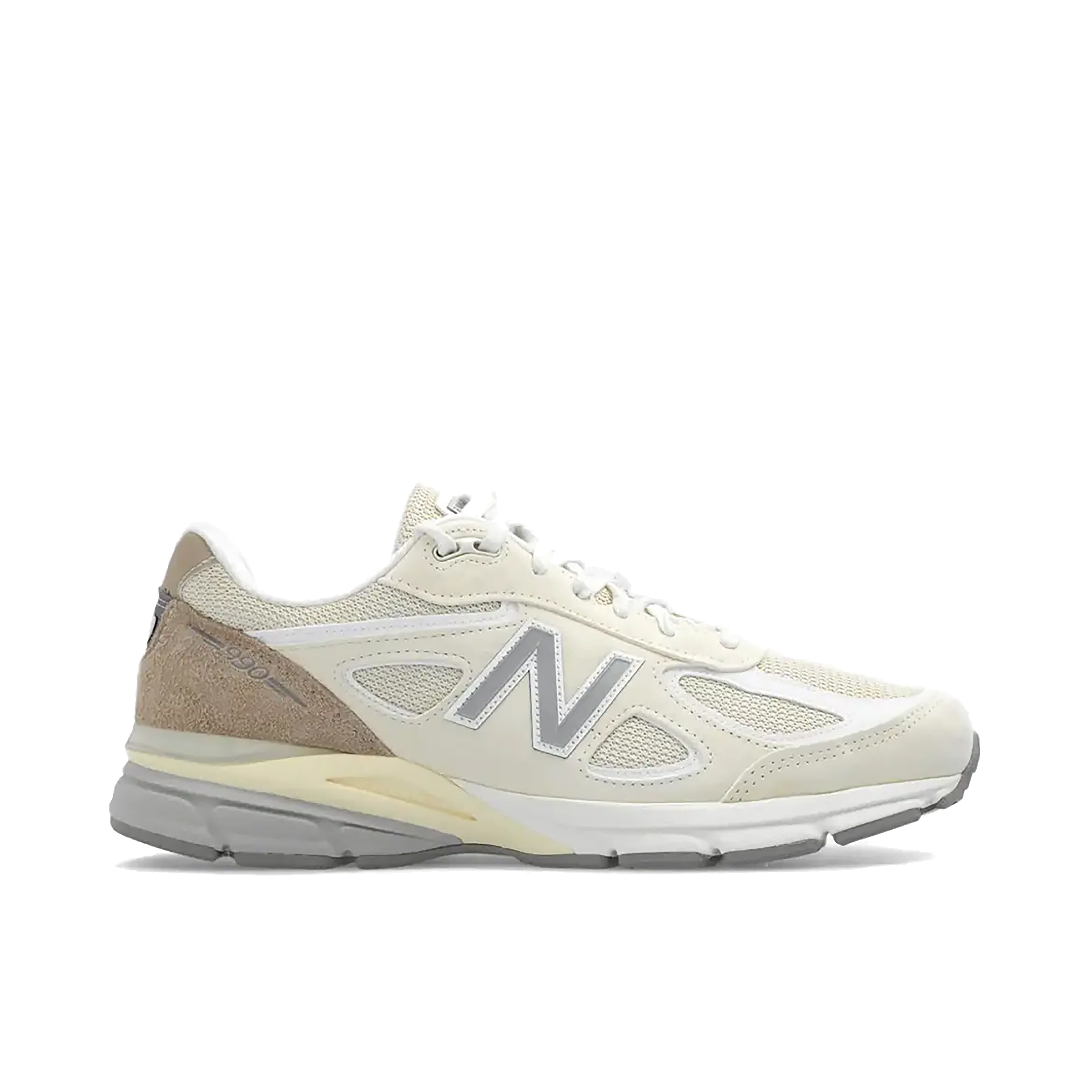 New Balance 990V4 Made in USA White Cream | U990TE4 | Laced