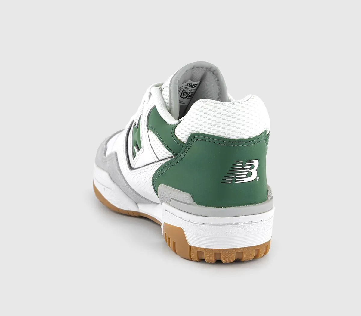 New Balance BB550 Trainers White Green Grey Gum