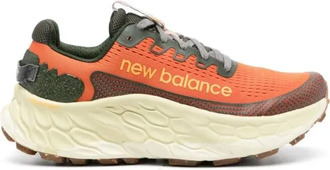 New Balance Fresh Foam x More Trail v3 logo-print sneakers Orange