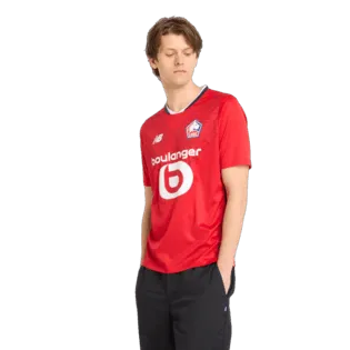 New Balance Men's Lille LOSC Home Short Sleeved Jersey