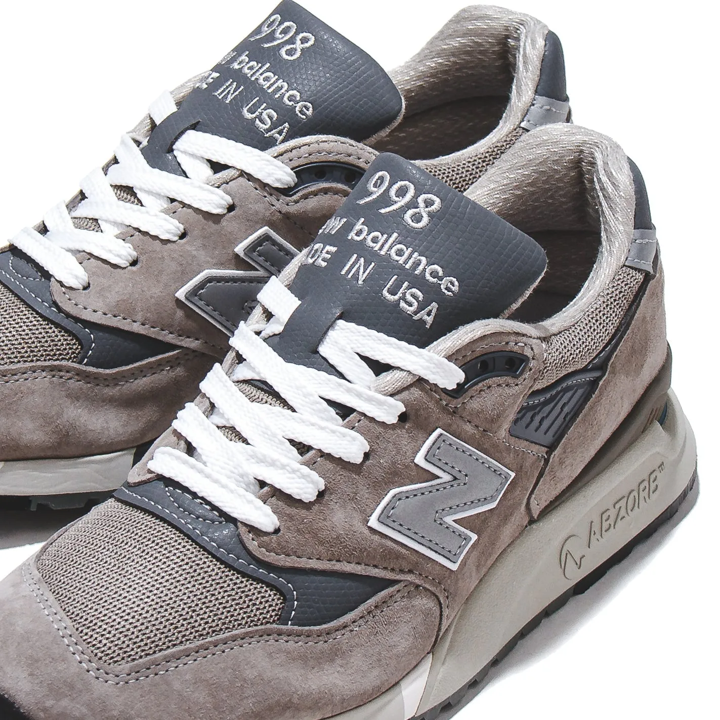 New Balance Unisex 998 Grey Made In USA U998GR