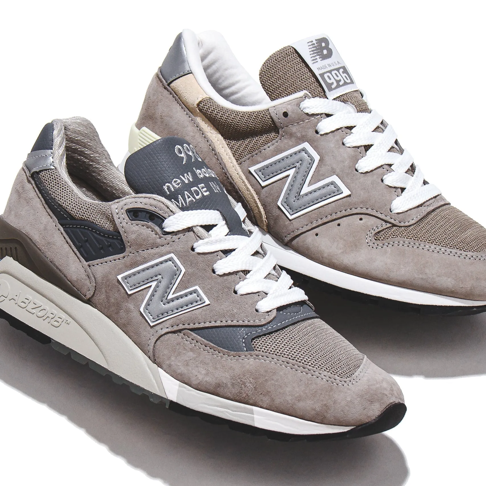 New Balance Unisex 998 Grey Made In USA U998GR