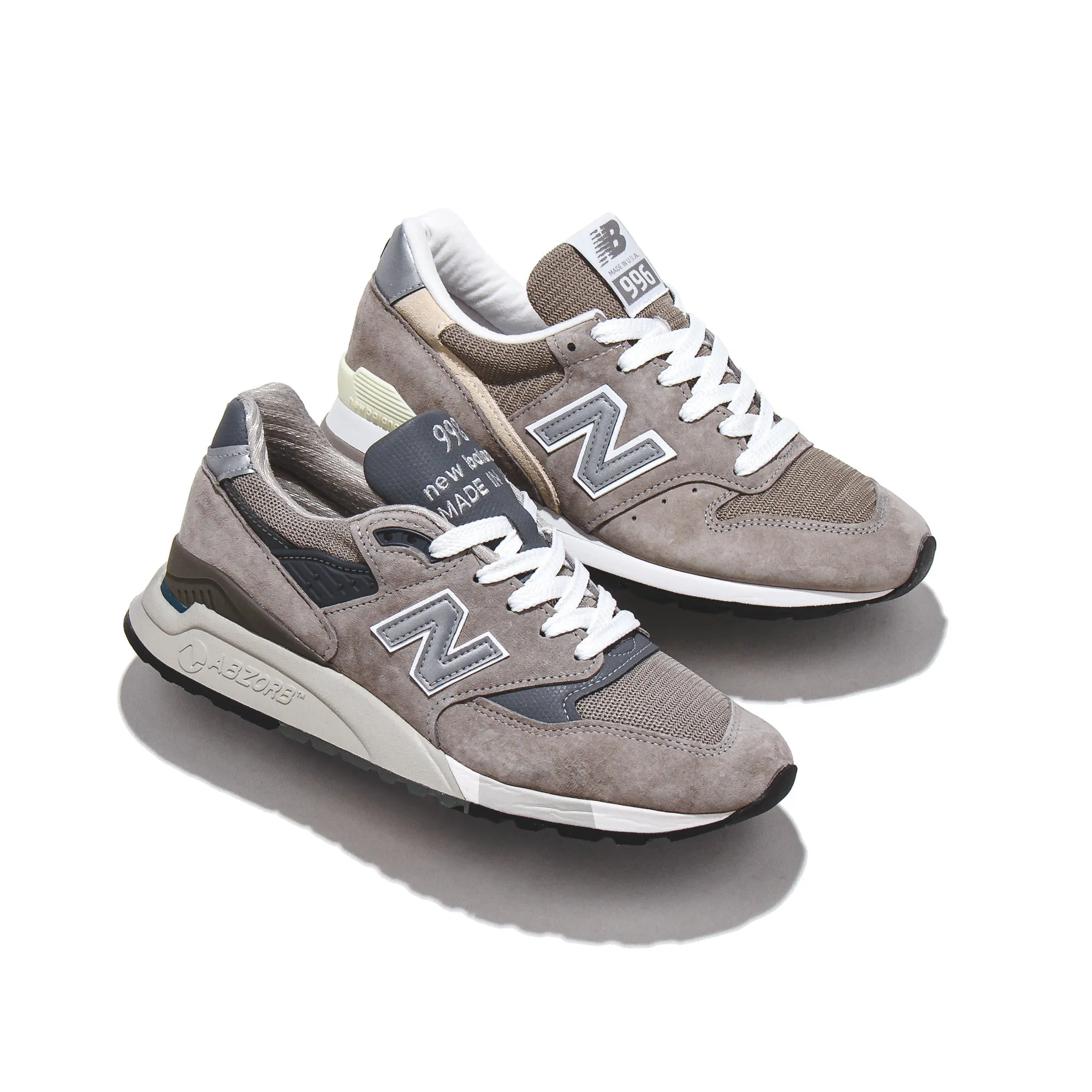 New Balance Unisex 998 Grey Made In USA U998GR