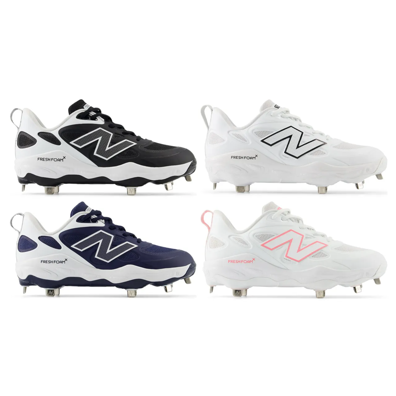 New Balance VELOv4 Women’s Metal Fastpitch Softball Cleats SMVELOv4