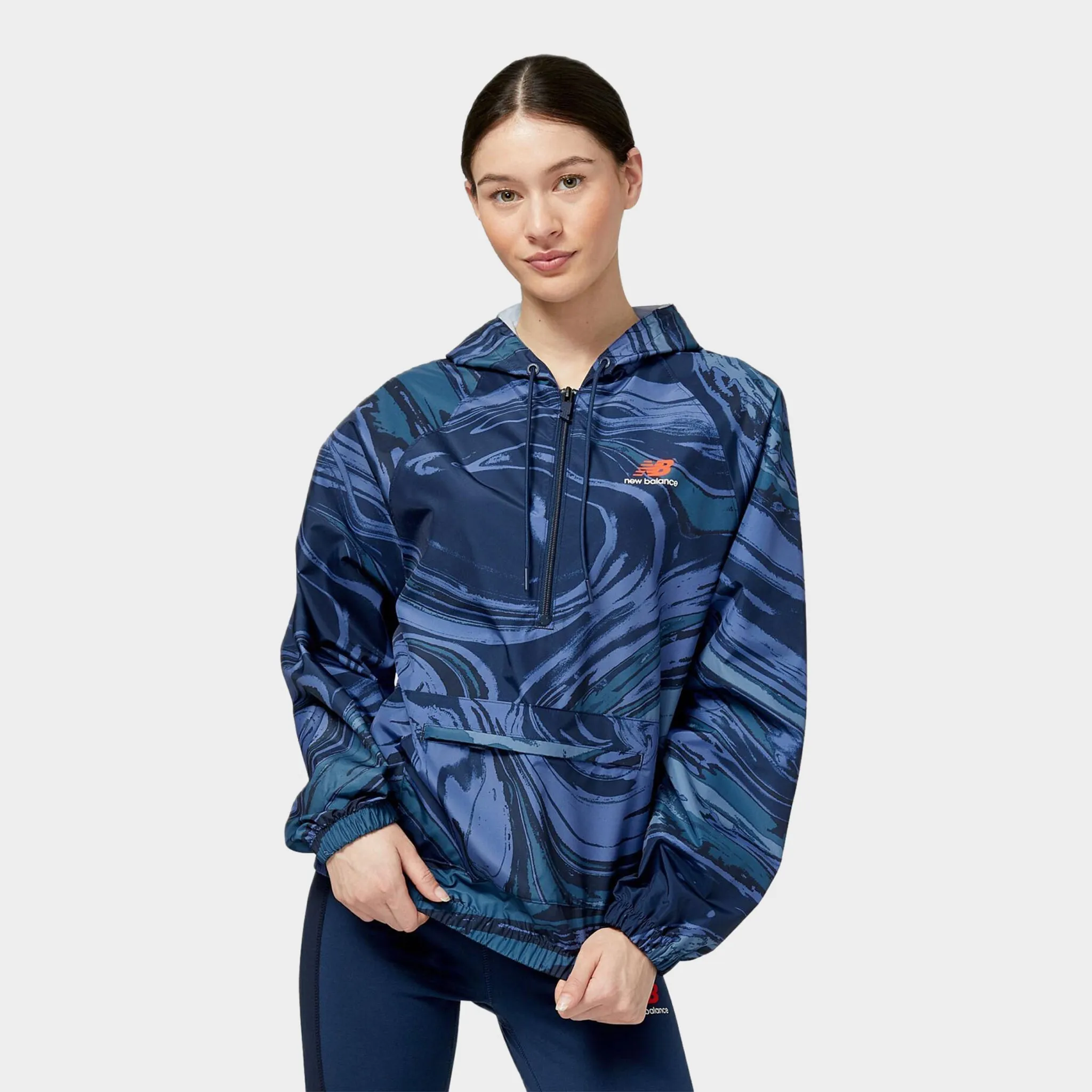 New Balance Women’s Essentials New Wave Jacket / Pigment Print