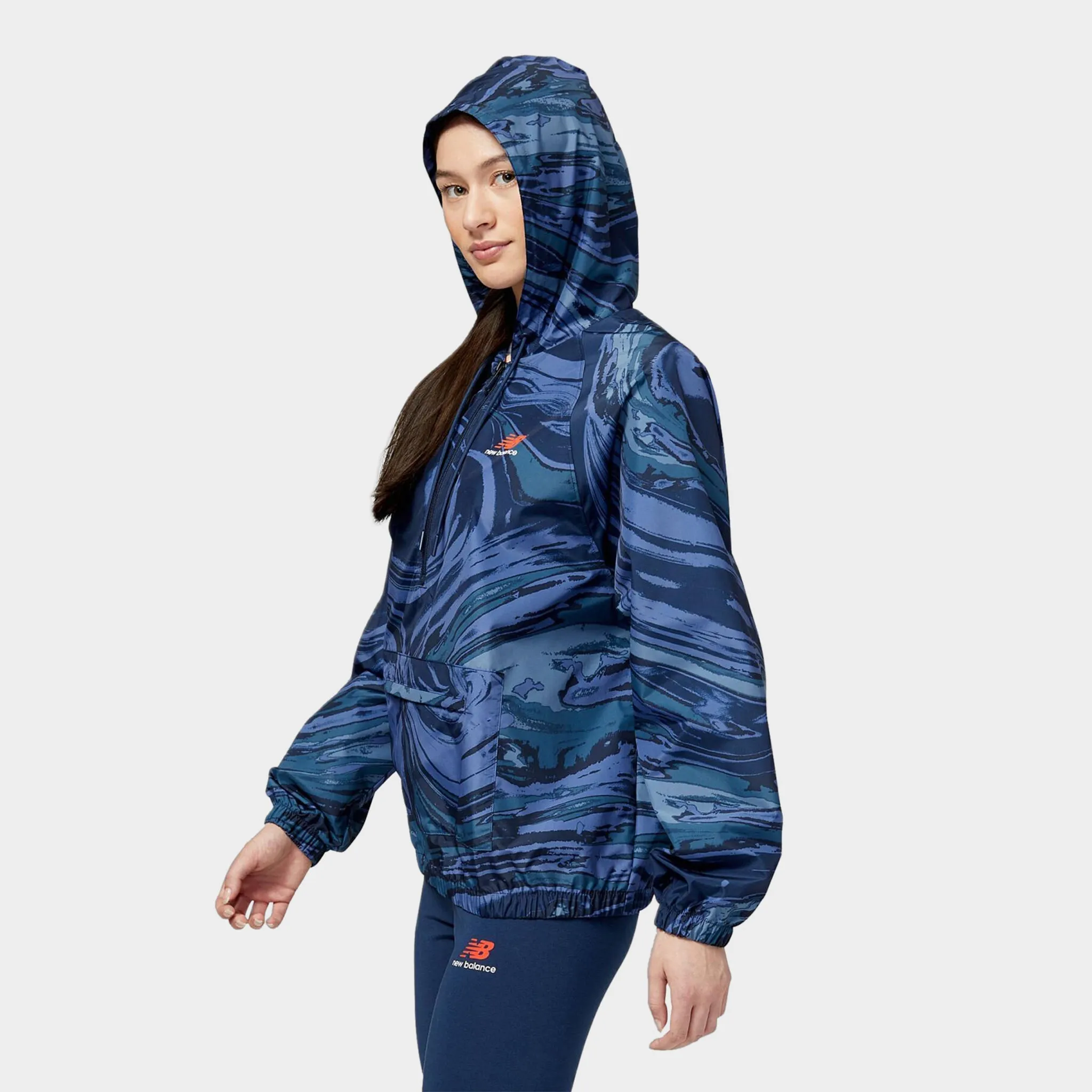 New Balance Women’s Essentials New Wave Jacket / Pigment Print