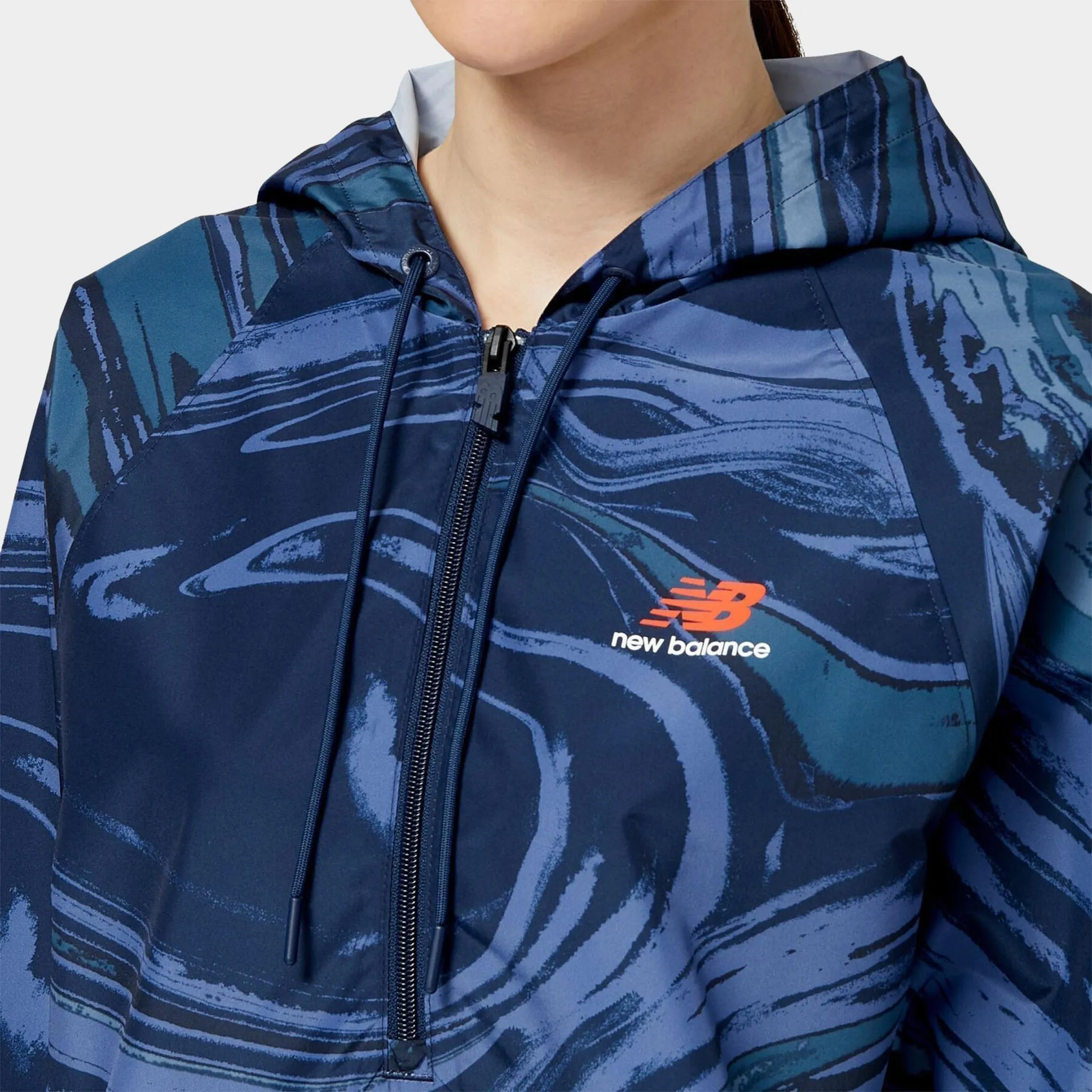 New Balance Women’s Essentials New Wave Jacket / Pigment Print