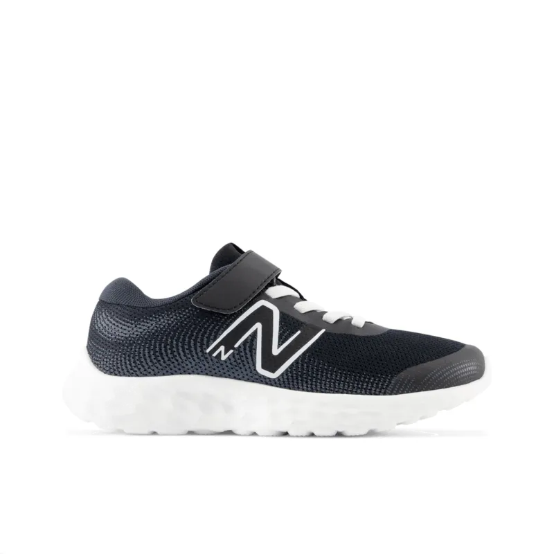 New Balance Youth 520 V8 Bungee Lace Shoe - PA520BW8