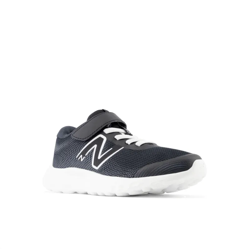 New Balance Youth 520 V8 Bungee Lace Shoe - PA520BW8