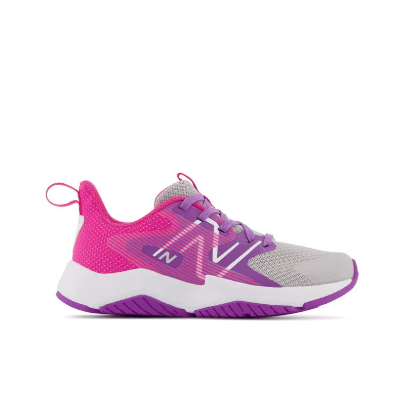 New Balance Youth Girls Rave Run V2 Shoe - PKRAVGP2