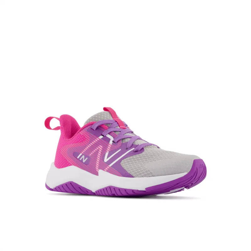 New Balance Youth Girls Rave Run V2 Shoe - PKRAVGP2