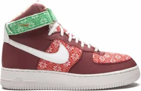 Nike Air Force 1 High Nordic Christmas sneakers Red