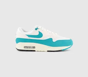 Nike Air Max 1 Trainers White Dusty Cactus Phantom Coconut Milk