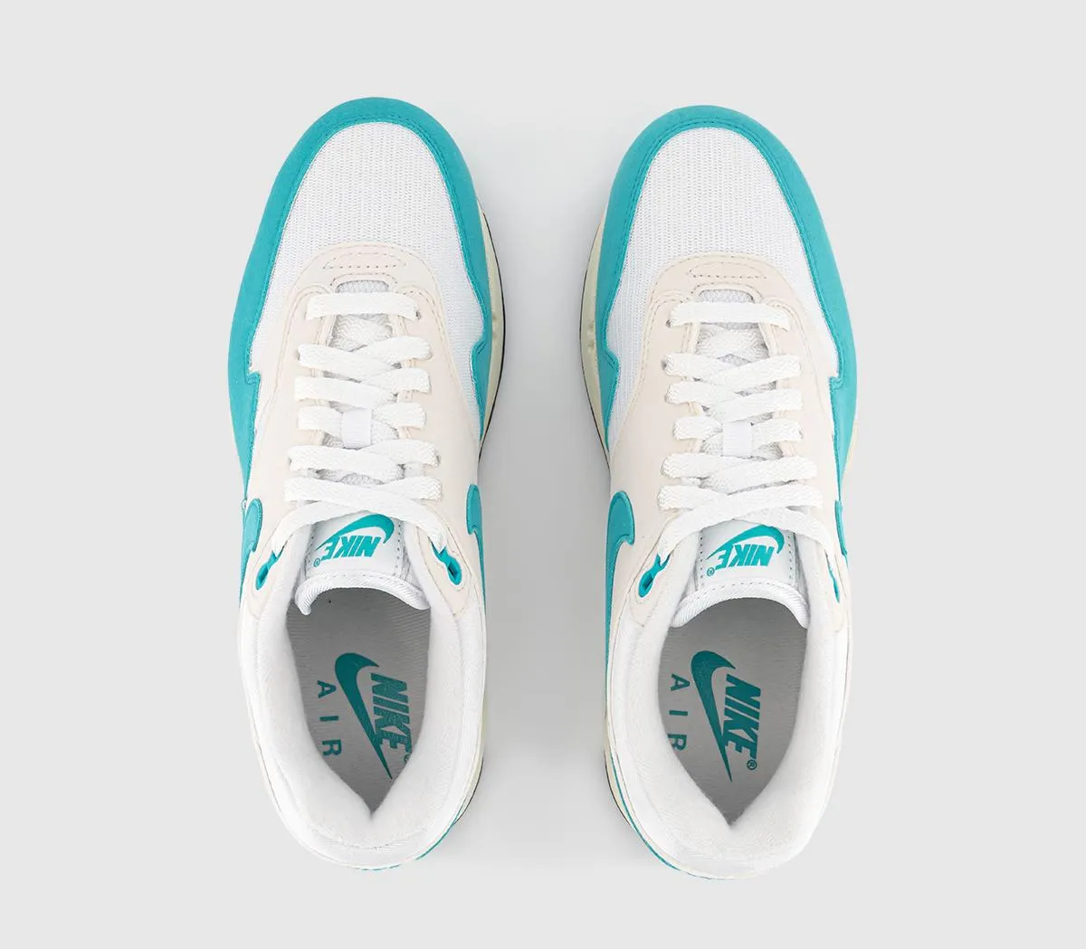 Nike Air Max 1 Trainers White Dusty Cactus Phantom Coconut Milk