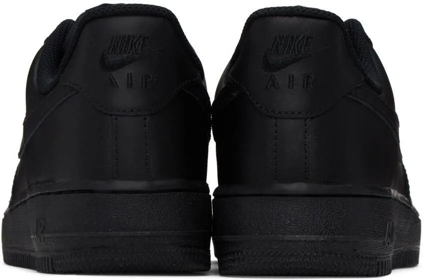 Nike Black Air Force 1 '07 Sneakers