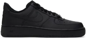 Nike Black Air Force 1 '07 Sneakers