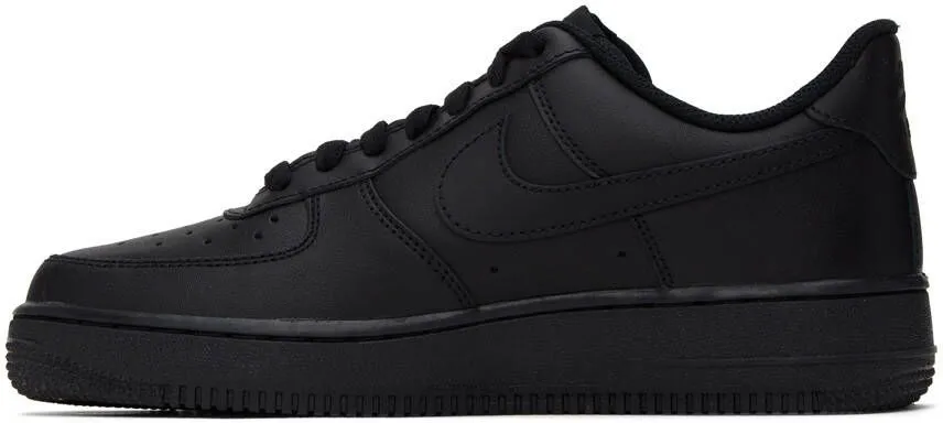 Nike Black Air Force 1 '07 Sneakers