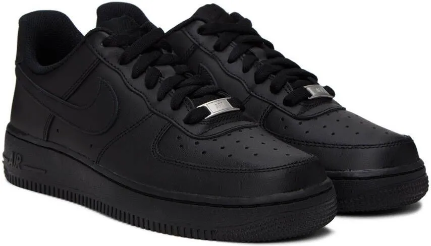 Nike Black Air Force 1 '07 Sneakers