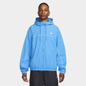 Nike Club Athlete Hooded Jacket University Blue / Photon Dust - White