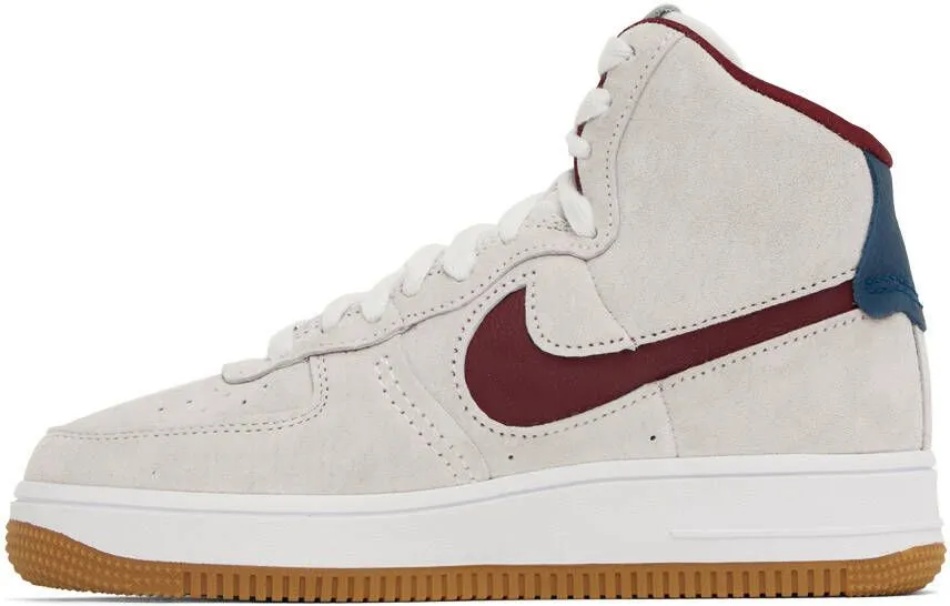 Nike Gray Air Force 1 Sculpt Sneakers